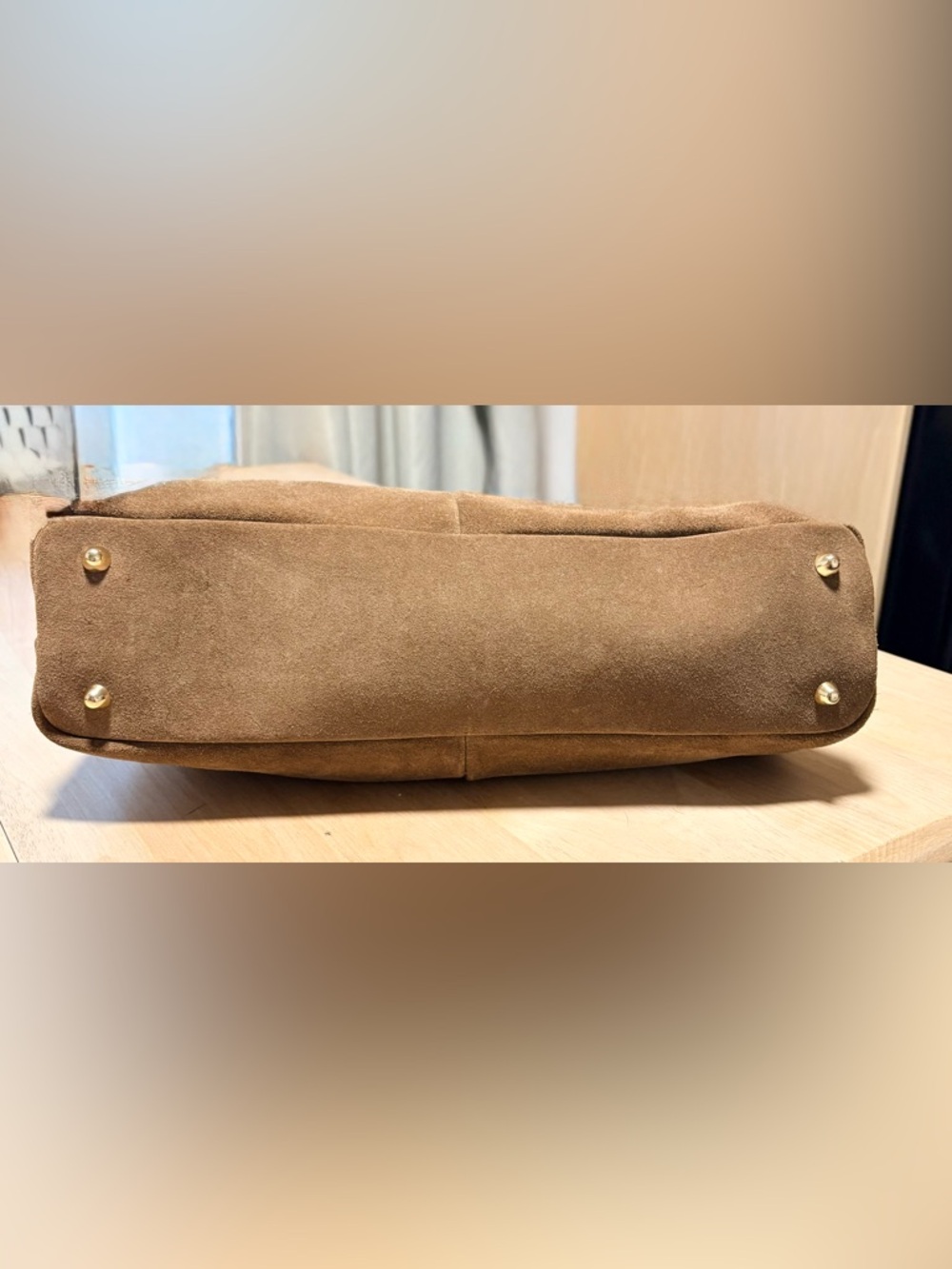 Divina Firenze Italian Suede Hobo Bag - Picture 4 of 11